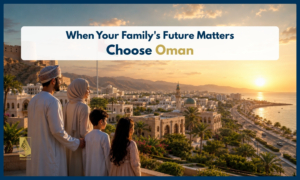 Luxury family lifestyle in Muscat Oman with modern residential communities and safe investment opportunities