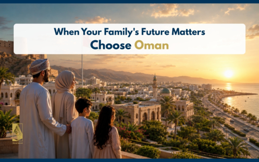 Luxury family lifestyle in Muscat Oman with modern residential communities and safe investment opportunities